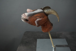 Furry Severed Goat Head