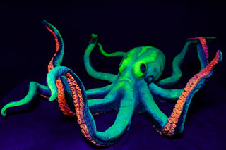 4ft Blacklight Glow Octopus