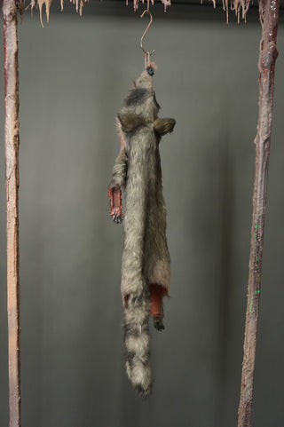 Faux Raccoon Pelt