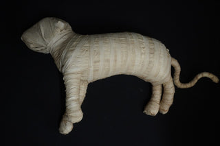 Ancient Egyptian Lion Cub Mummy Replica 40"