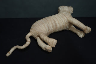 Ancient Egyptian Lion Cub Mummy Replica 40"