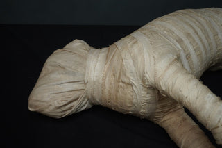 Ancient Egyptian Lion Cub Mummy Replica 40"