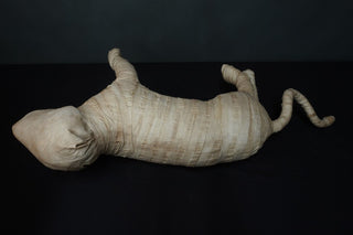 Ancient Egyptian Lion Cub Mummy Replica 40"