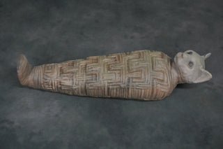 Ancient Egyptian Bastet Cat Mummy Replica 15"