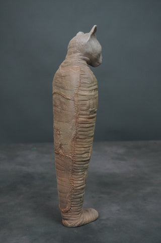 Ancient Egyptian Bastet Cat Mummy Replica 15"