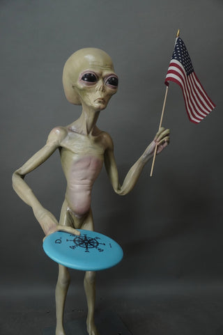 Alien Visitor Poseable Prop