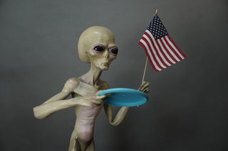 Alien Visitor Poseable Prop