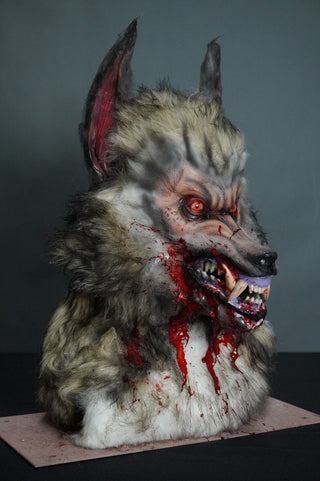 Scary Werewolf Head