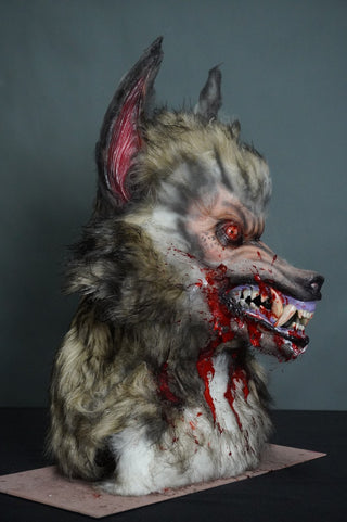 Scary Werewolf Head