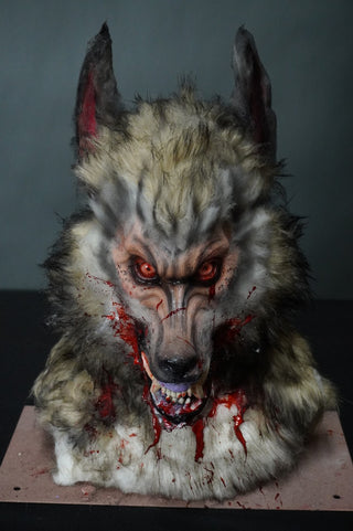 Scary Werewolf Head