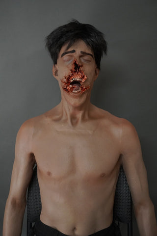 Smashed Face Martin Half Anatomical Dummy