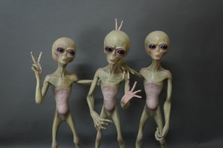 Alien Visitor Poseable Prop