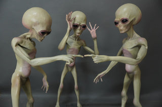 Alien Visitor Poseable Prop