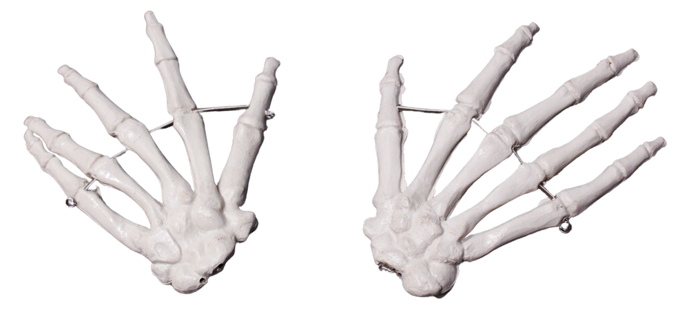 Skeleton Hands Pair – Dapper Cadaver Props