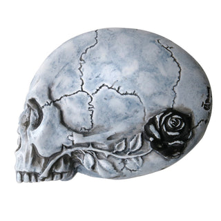 Nevermore Raven Compact Skull Mirror