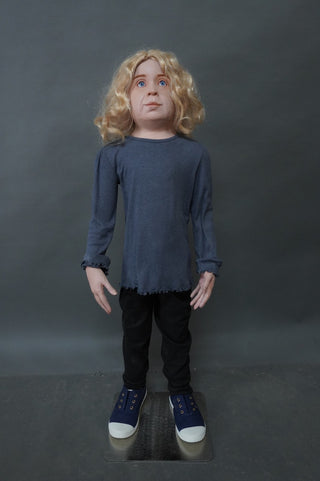 Poseable Girl Toddler Figure