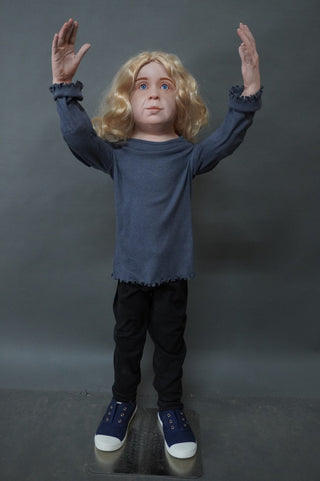 Poseable Girl Toddler Figure